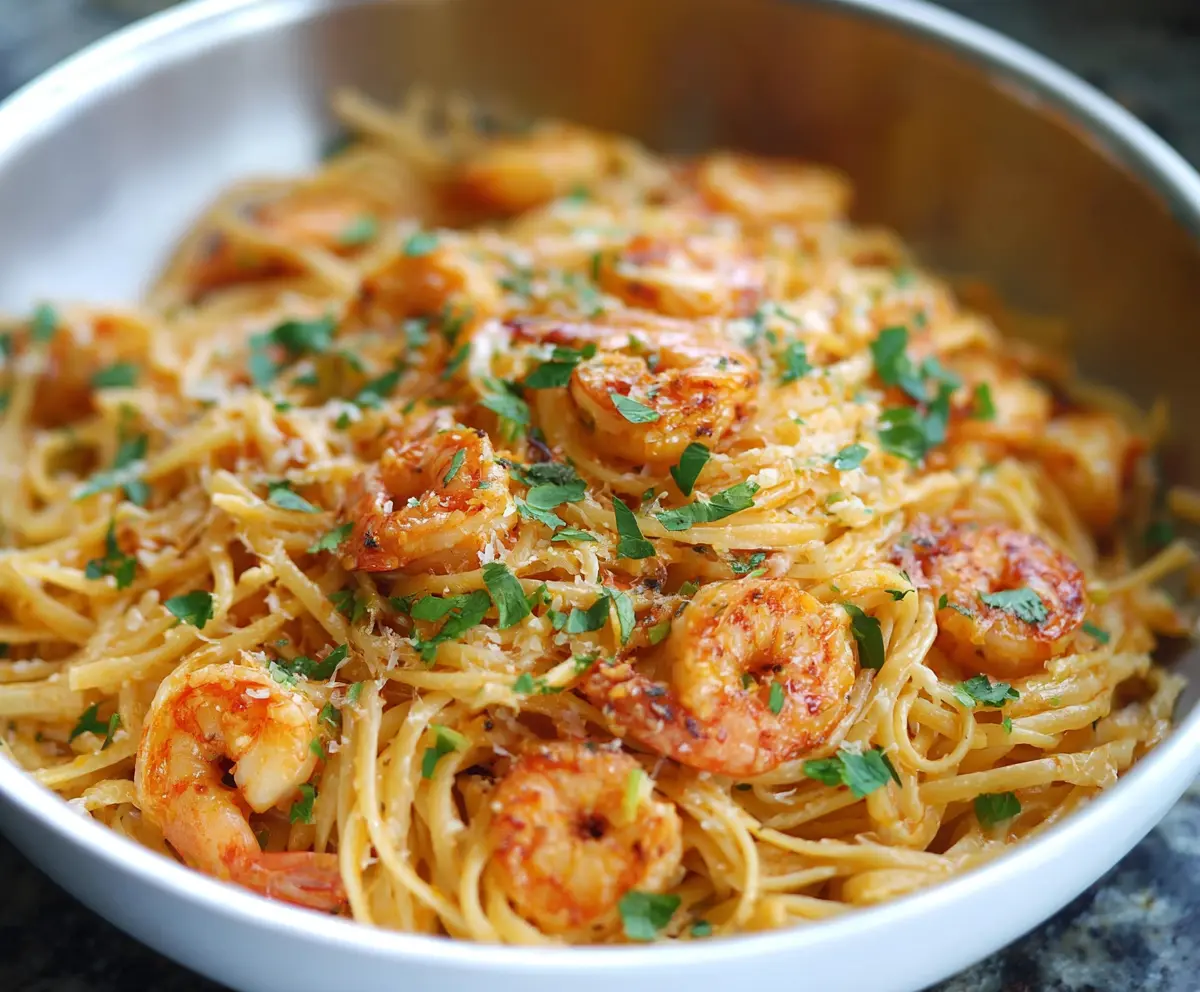 Easy Bang Bang Shrimp Pasta Recipe