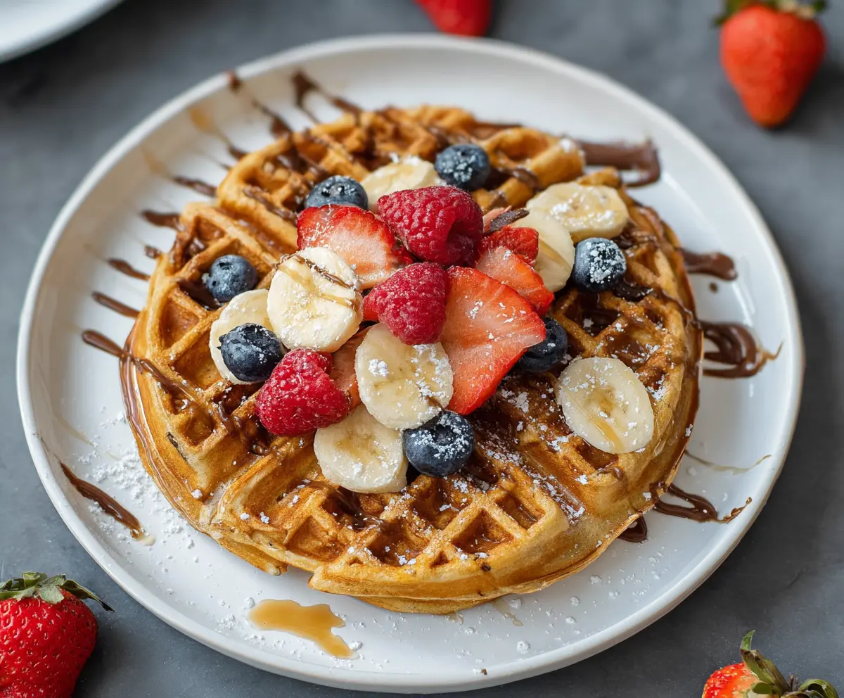 Easy Healthy Protein Waffles