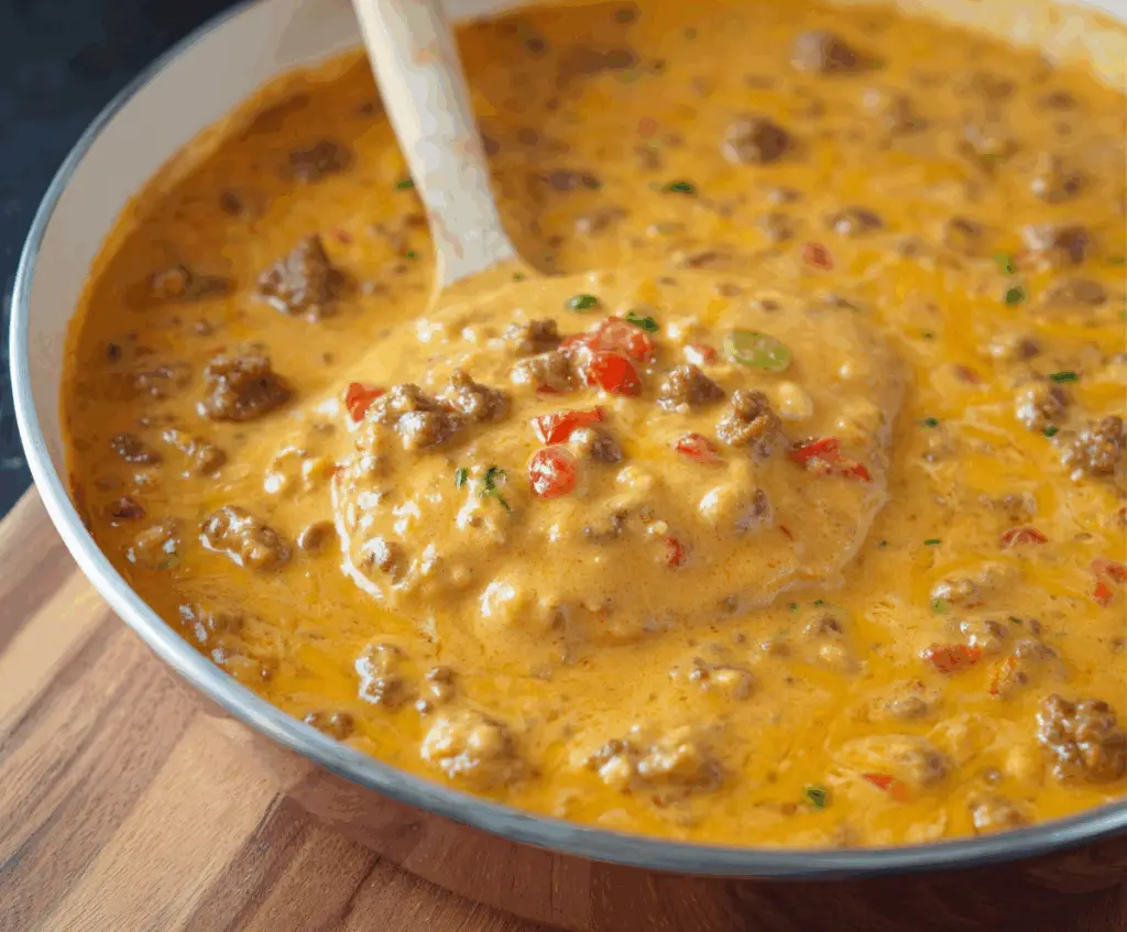 Easy Rotel Dip With Sausage