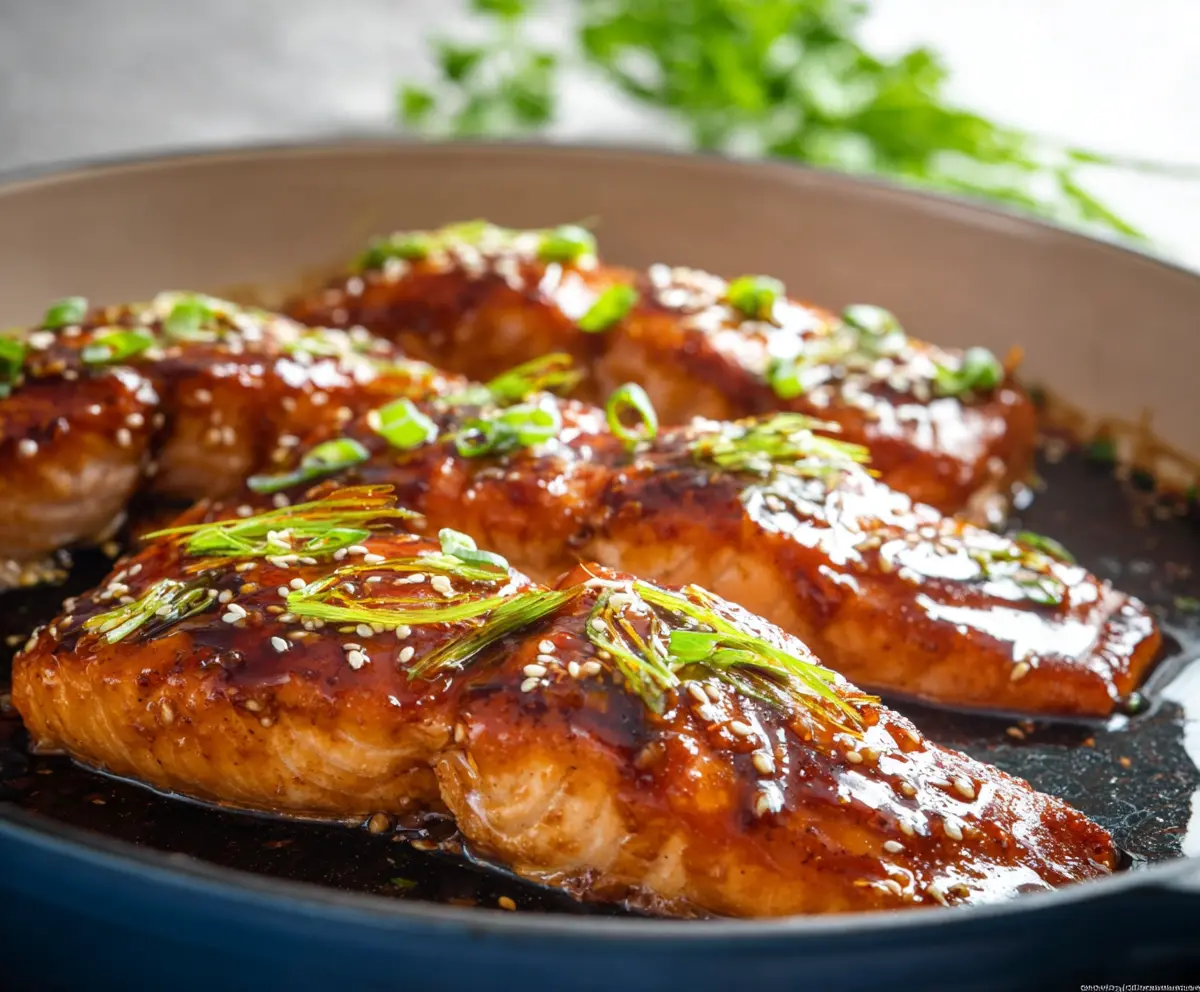 Easy Glazed Teriyaki Salmon