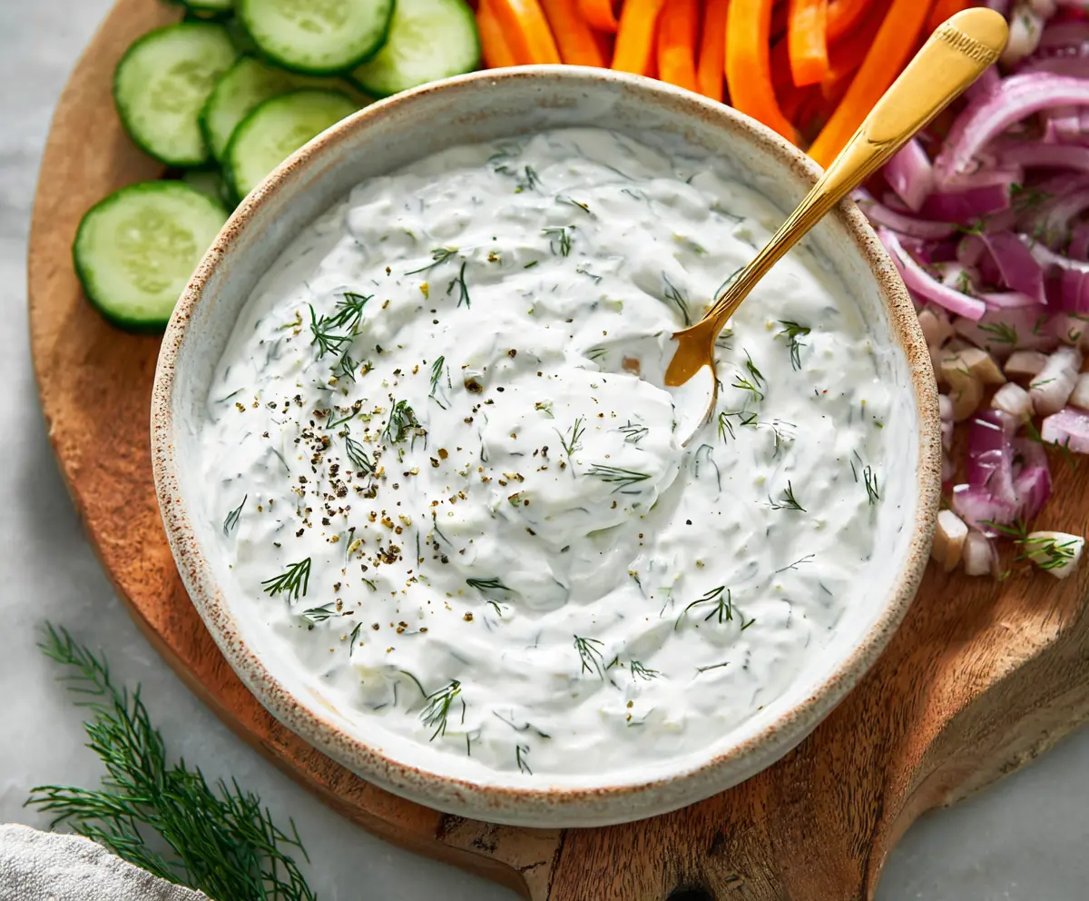 Creamy Greek Yogurt Ranch Dip