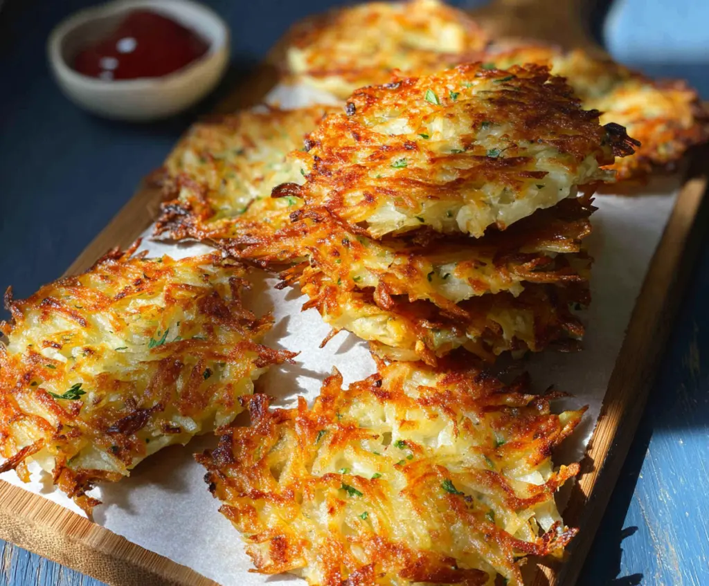 Healthy Low Calorie Crispy Hashbrowns