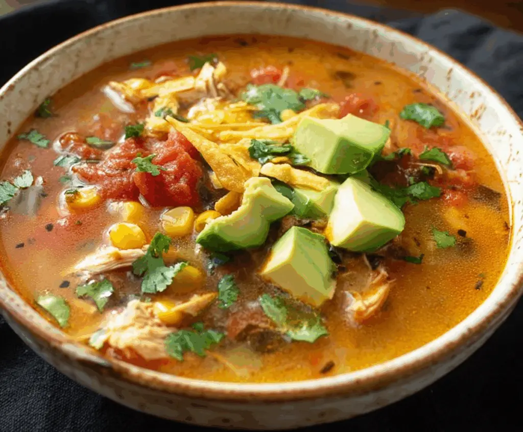 Homemade Tortilla Soup