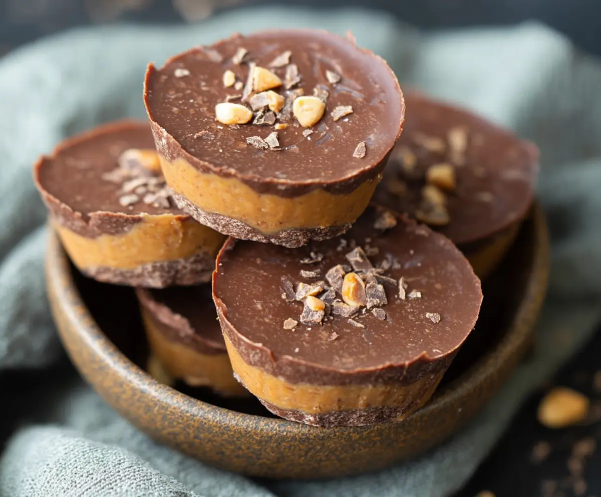 Easy Keto Peanut Butter Chocolate Bombs