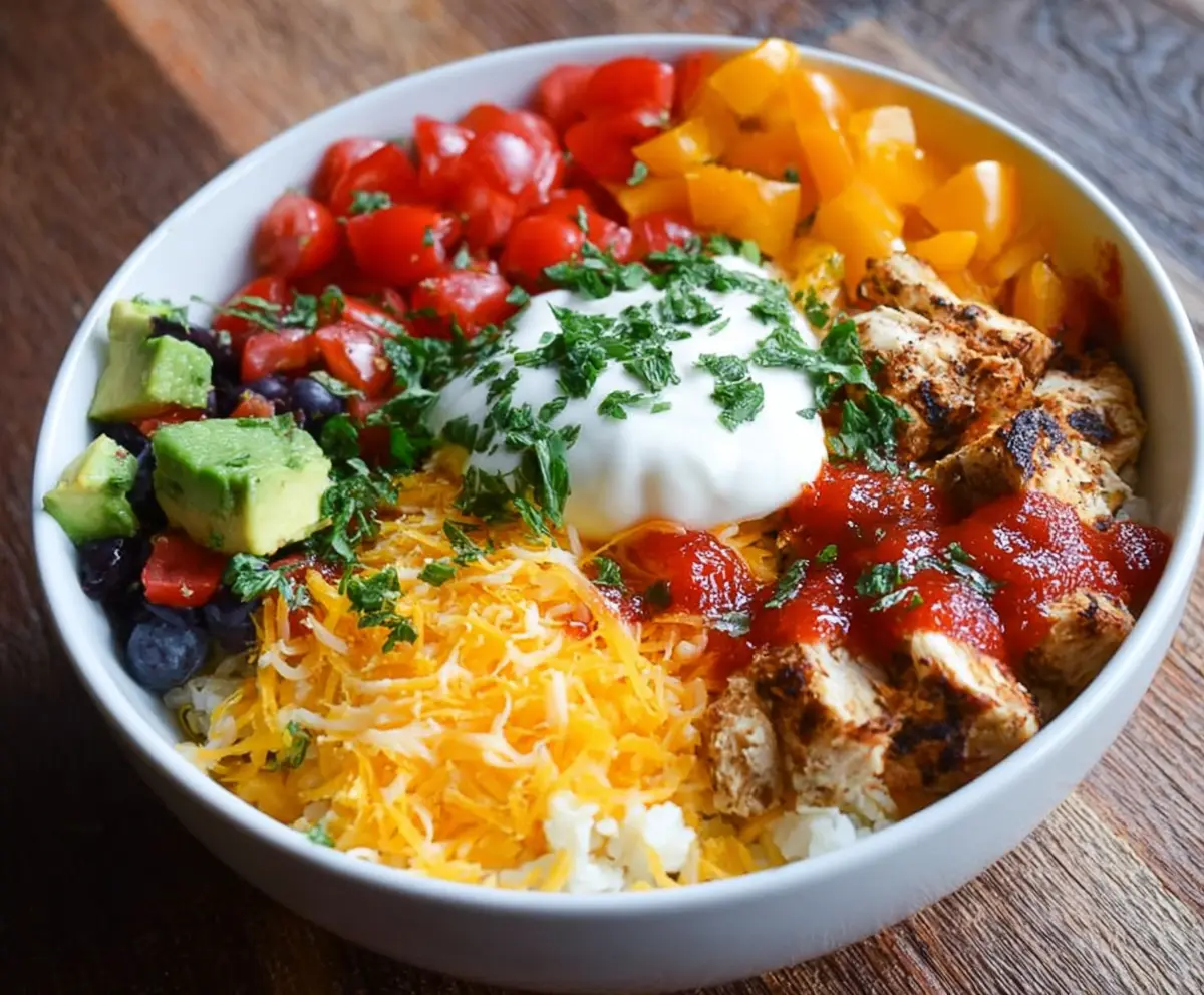 Easy Low Carb Breakfast Burrito Bowl