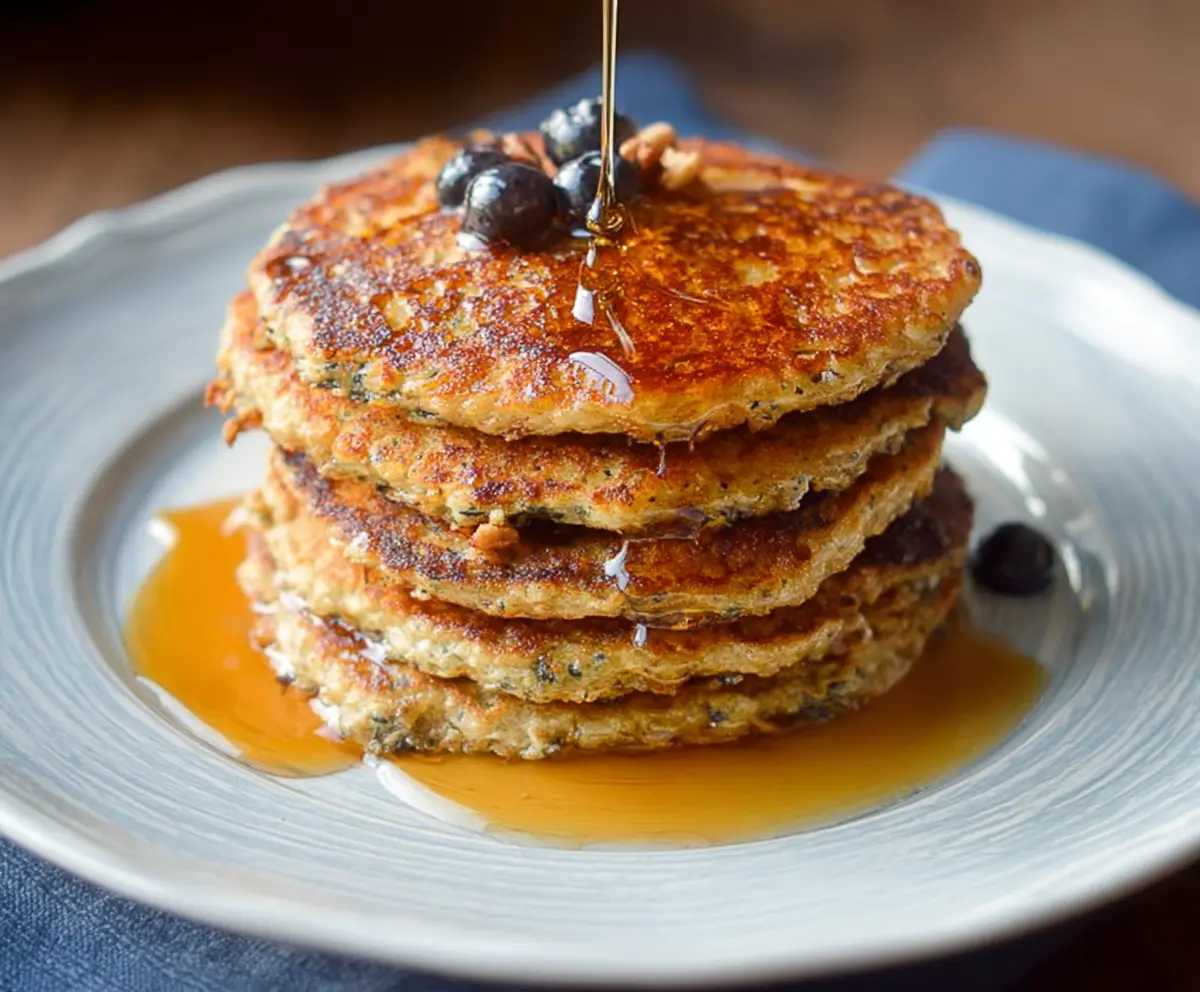 Fluffy Oatmeal Pancakes No Banana