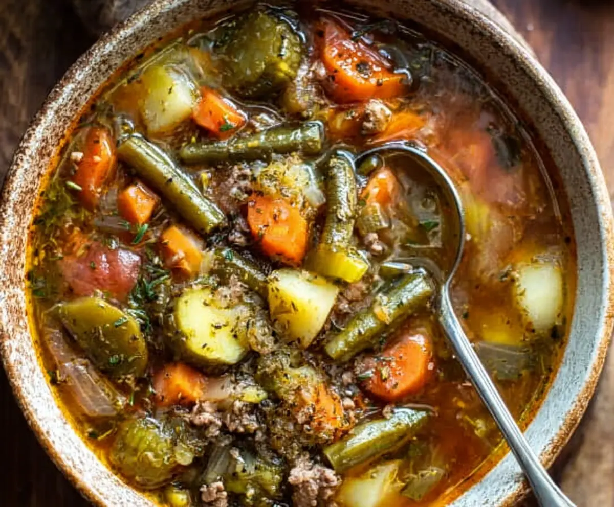 Hearty Rustic Vegetable Soup Recipe