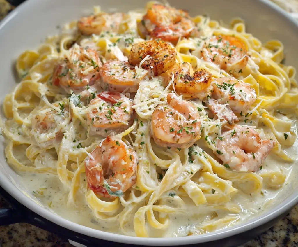 Shrimp Alfredo