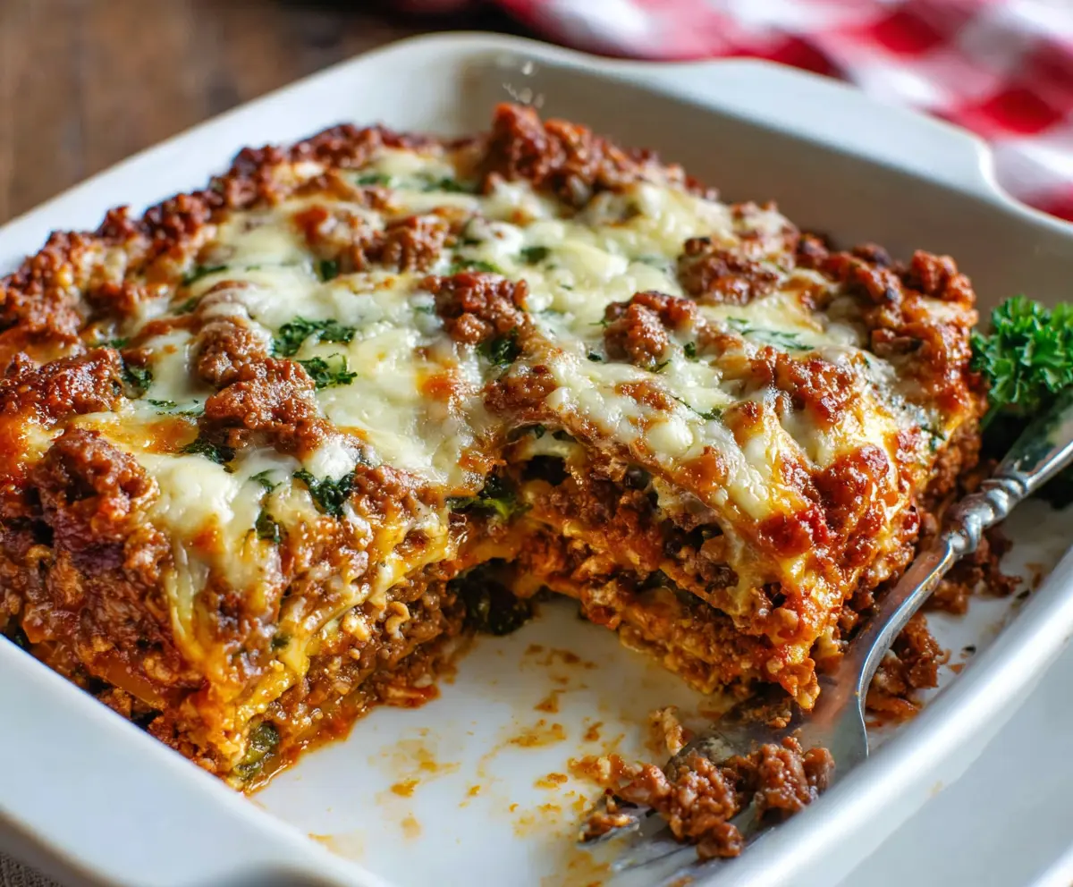 Easy Keto Lasagna Recipe