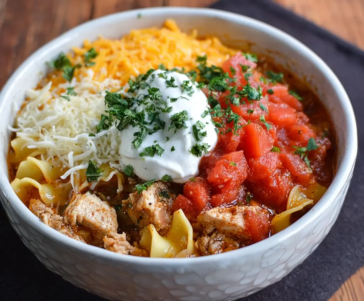 Easy Crockpot Lasagna Soup