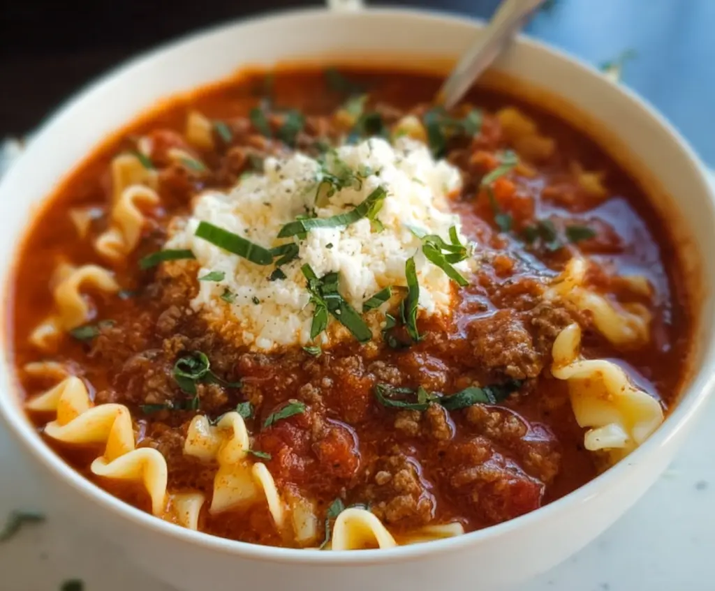 lasagna soup recipe